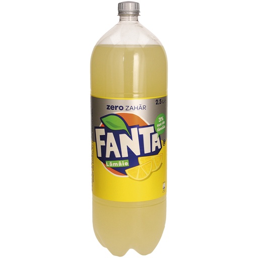Газированный безалкогольный напиток "Fanta" со вкусом лимона
