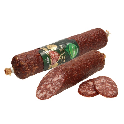 Salam Uscat Mozaic - Rohwurst van varkens- en rundvlees met