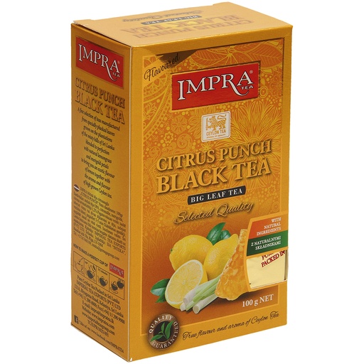 Citrus Punch Zwarte Thee - Geparfumeerde Zwarte Thee ""Ceylo