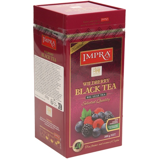 Wildberry Zwarte Thee - Geparfumeerde Zwarte Thee ""Ceylon O