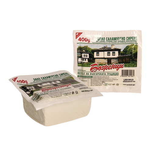 Kaas van koemelk in pekel gerijpt, driekwart vetgehalte