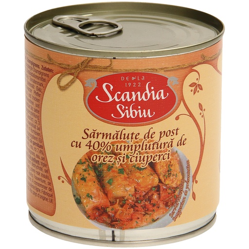 Koolrolletjes met 40% vulling met rijst en champignons