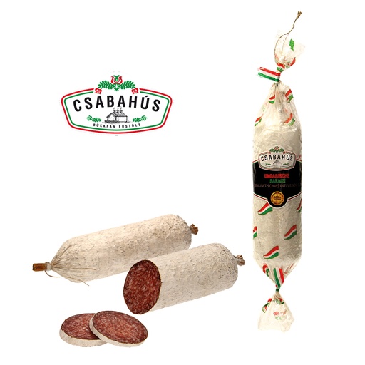 Originele Hongaarse salami met edelschimmel - rauwe worst va