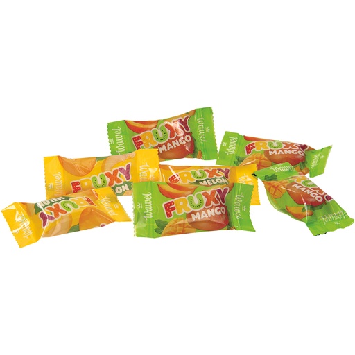 Fruxy harde snoepjes met 25% fruitvulling