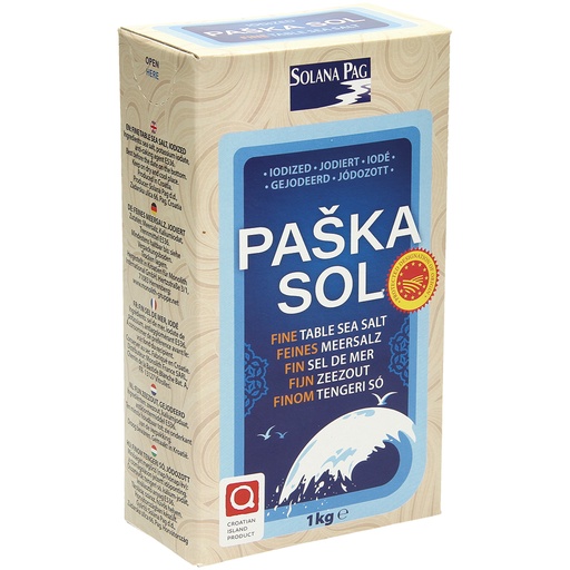 Fijn zeezout, jodiumpedi.