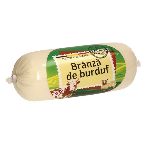 Традиционный румынский сыр "Branza de Burduf" из сыра, изгот
