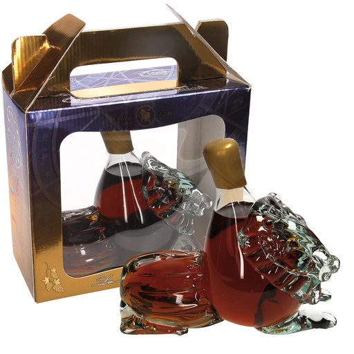 Armeense brandy ""Sterrenbeeld Leeuw"" 40% vol. in geschenk
