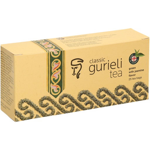 Aromatisierte groene Georgische thee met jasmijn-smaak "Guri