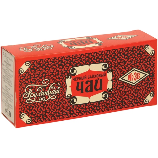 Zwarte Georgische thee "Georgian Baikh 36" 25x1",8g