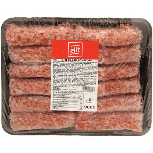 Rolletjes van gehakt "MICI CU OAIE CONGELATI-Elit" met varke