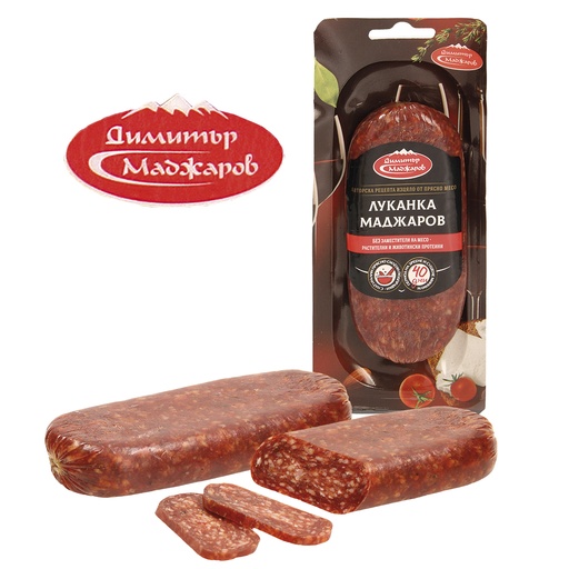 Сыровяленая колбаса "Луканка"