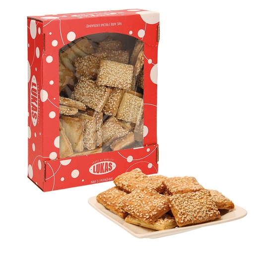 Zoet deeg "Griljazhnoe" met geroosterde zonnebloempitten en 