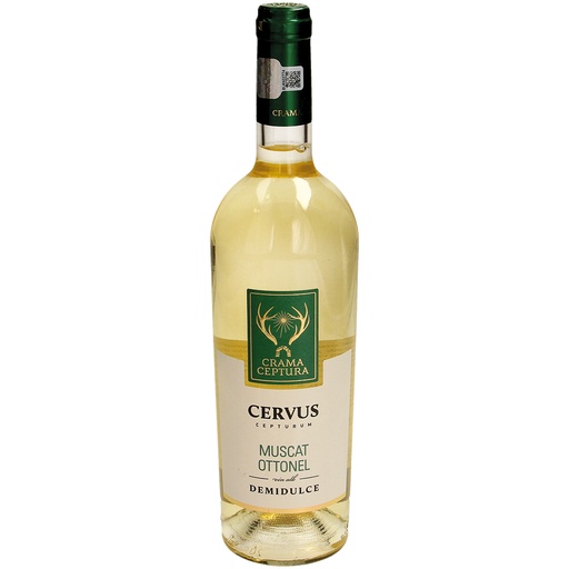 Cervus Muscat Ottonel Vin Alb Demidulce Вино из Румынии, бел