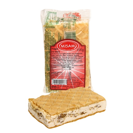 Zoetwaren-wafelreep met walnoten