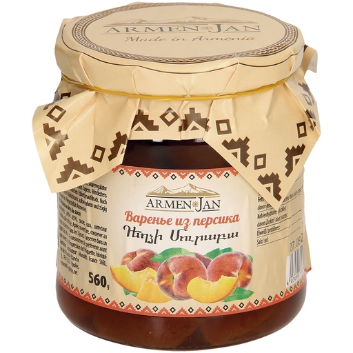 Perzikstukjes in suikersiroop