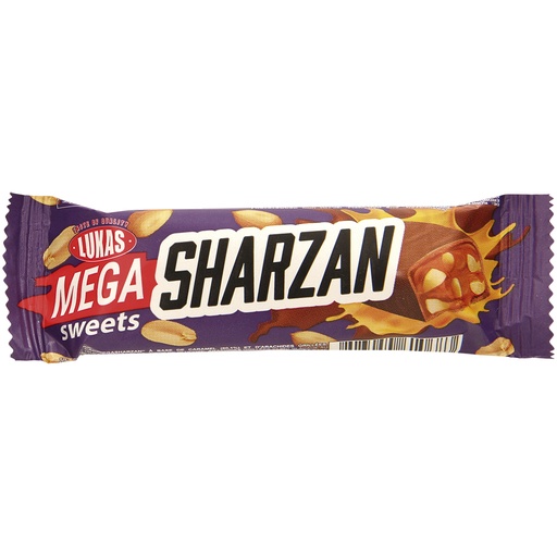 Confiserie "MegaSharzan" van karamels (60%,1%) en geroosterd