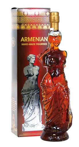 Armeense brandy ""Afrodita"" 40% vol. in geschenkdoos.