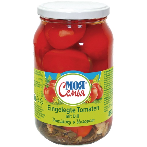MOJA SEMJA Ingelegde Tomaten met Dille