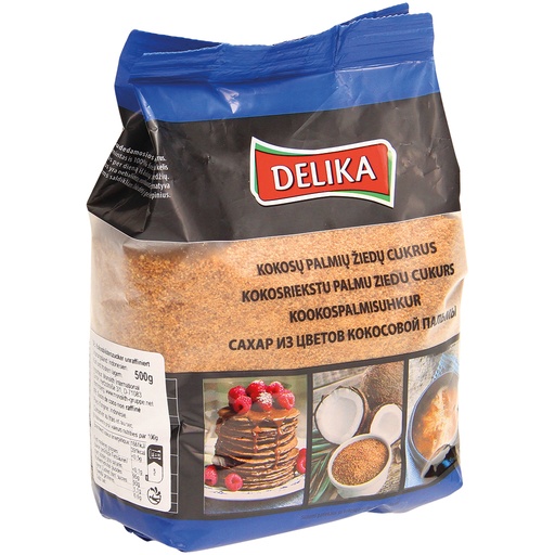 Ongeëigende kokosbloesem suiker