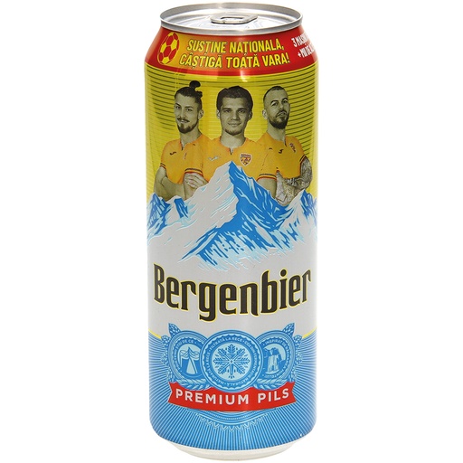 Bier "Bergenbier". Gepasteuriseerd, 5,0% vol.