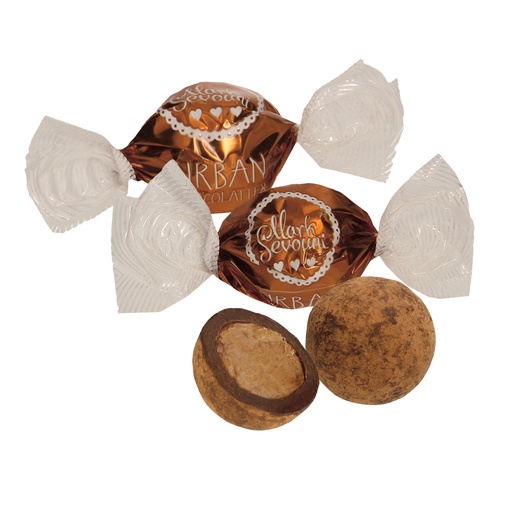 Pralines met hazelnootsmaak.