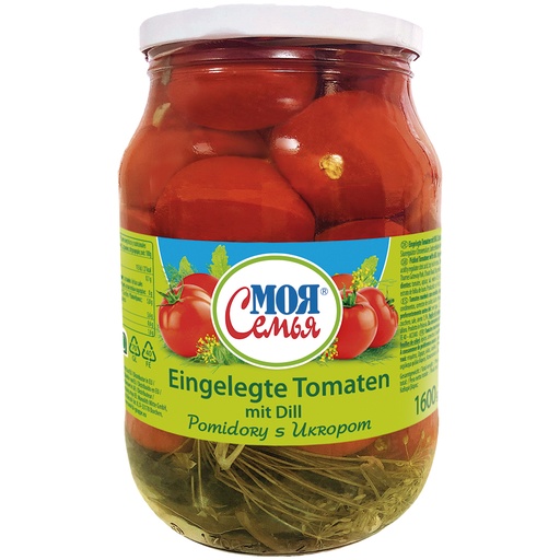 MOJA SEMJA Ingelegde Tomaten met Dille