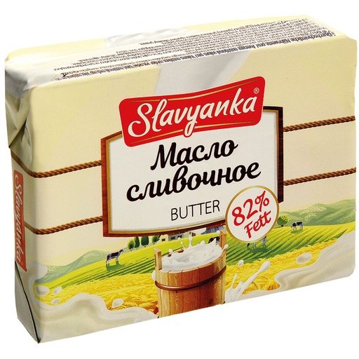 Масло сливочное 82% жирности