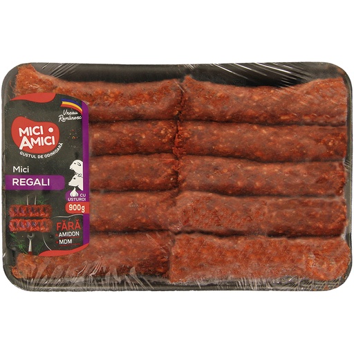 Rolletjes van gehaktbereiding "Mici Regali" met schapen- en 