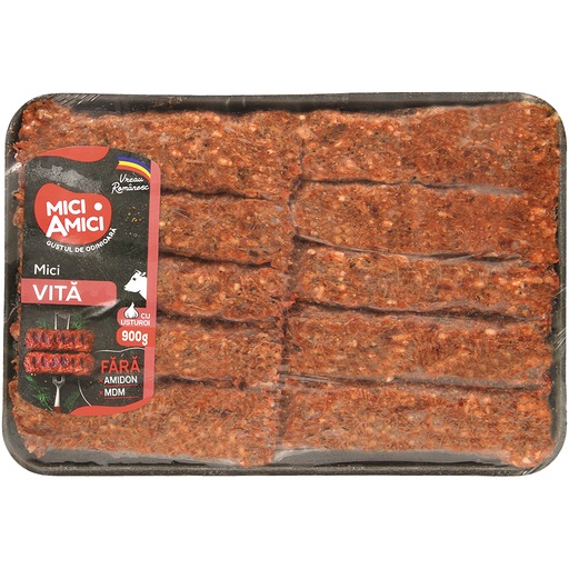 Мичи-румынские колбаски из мяса говядины, с добавлением воды