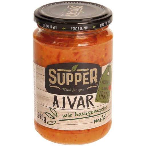 Paprika- en auberginebereiding "Ajvar"