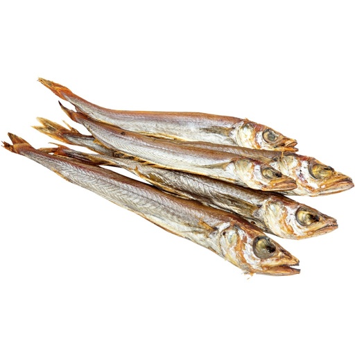 Blauwe wijting uitgenomen, gezouten en gedroogd Oorsprong: N