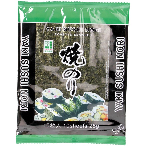 Yaki Nori Geroosterde Zeewier (Groen)