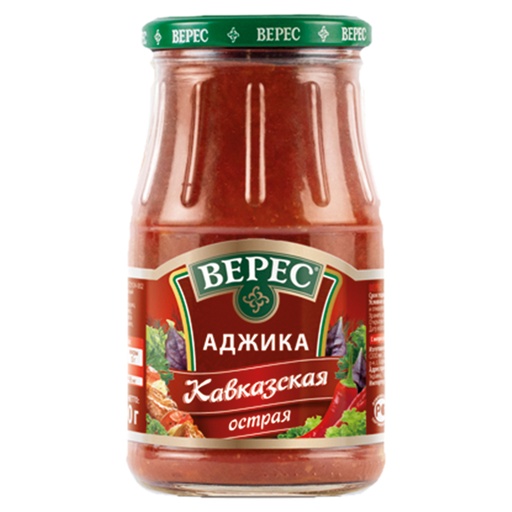 Heet-zoutige kruiden saus "Adjika"