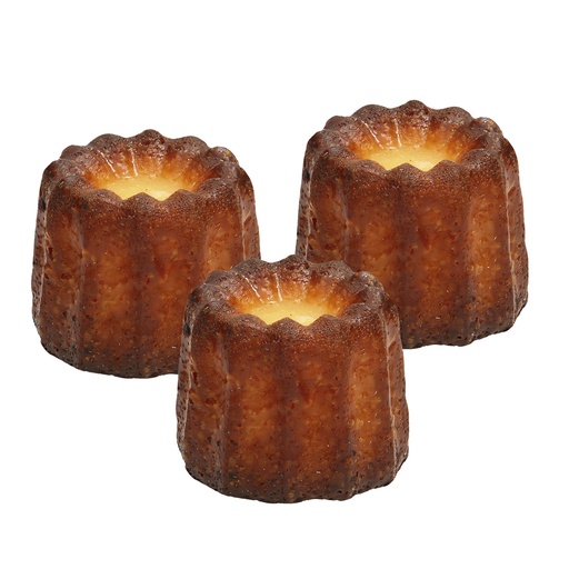 Mini-taartjes ""Caneles de Bordeaux"" volgens Frans recept",