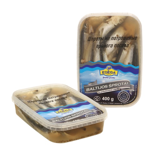 Sprattus (sprotten) in kruidige pekel, niet ontdaan