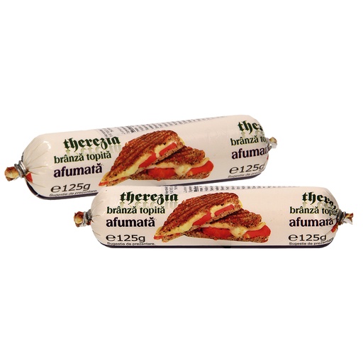 Therezia - smeltkaasbereiding met 16% gerookte kaas, gekruid