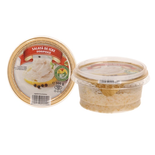 Broodbeleg met zoetwatervis-kuitmengsel en karperkuit ""Sala