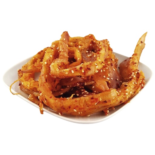 IKROFF Закуска из кальмара с кунжутом, соломкой, сухая и сол