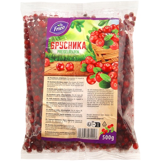 Cranberries, diepgevroren