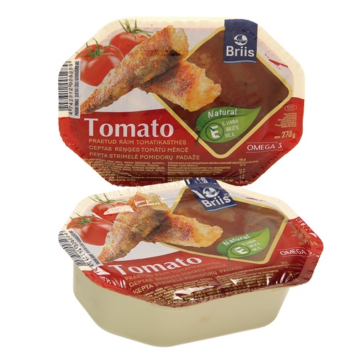 Paneren haring (smaakt als) gebakken in tomatensaus (36%)