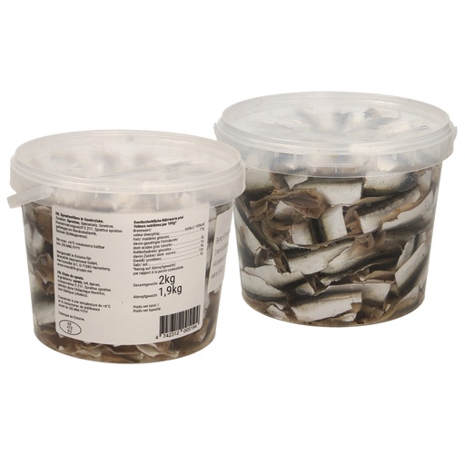 Spratfilets in kruidenpekel