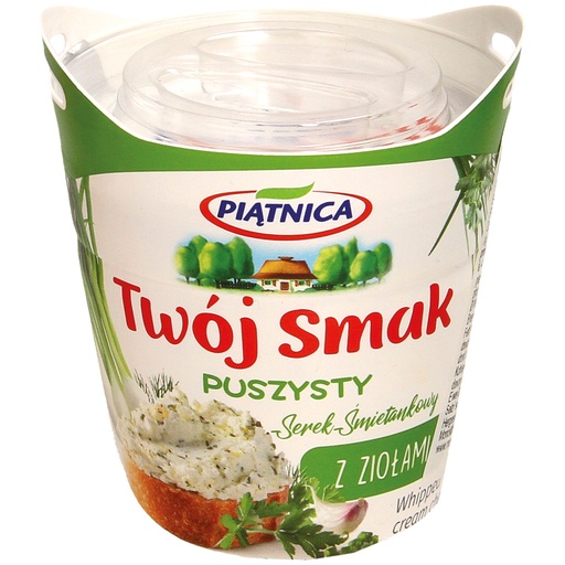 Крем-сыр с травами Piatnica