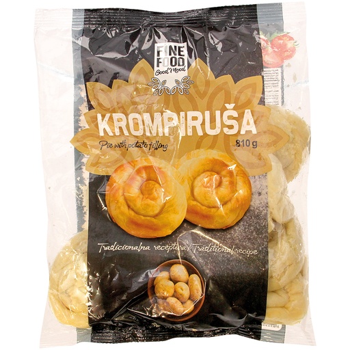 Börek met aardappel "Krompirusa Family Pack", snel ingevrore