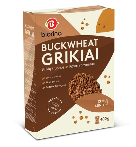 Boekweit met stoom behandeld, in kookzakken