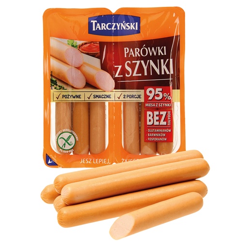 Hamworstjes "Parowki z Szynki"