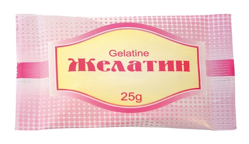 Voedselgelatine (van varkensvlees)