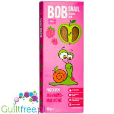 BOB SNAIL FRUITROLLETJES APPEL-FRAMBOOS 30G