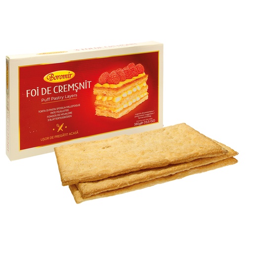 3 bladerdeegbodems "Foi de Cremsnit"