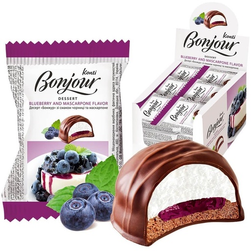 KONTI DESSERT BONJOUR BOSBES/MASCARPONE 29G