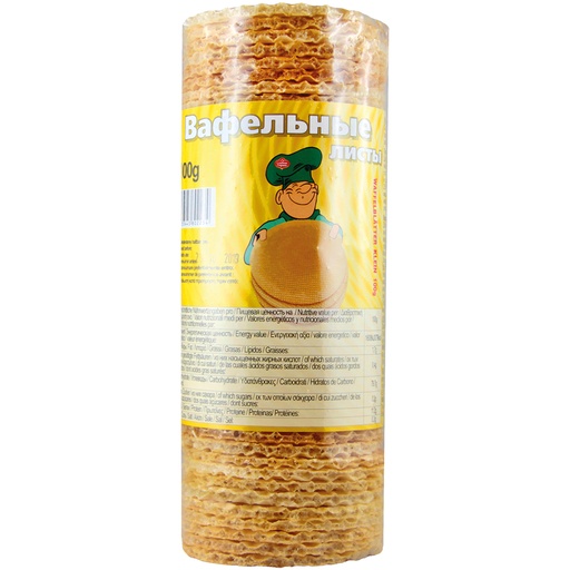 Вафельные листы